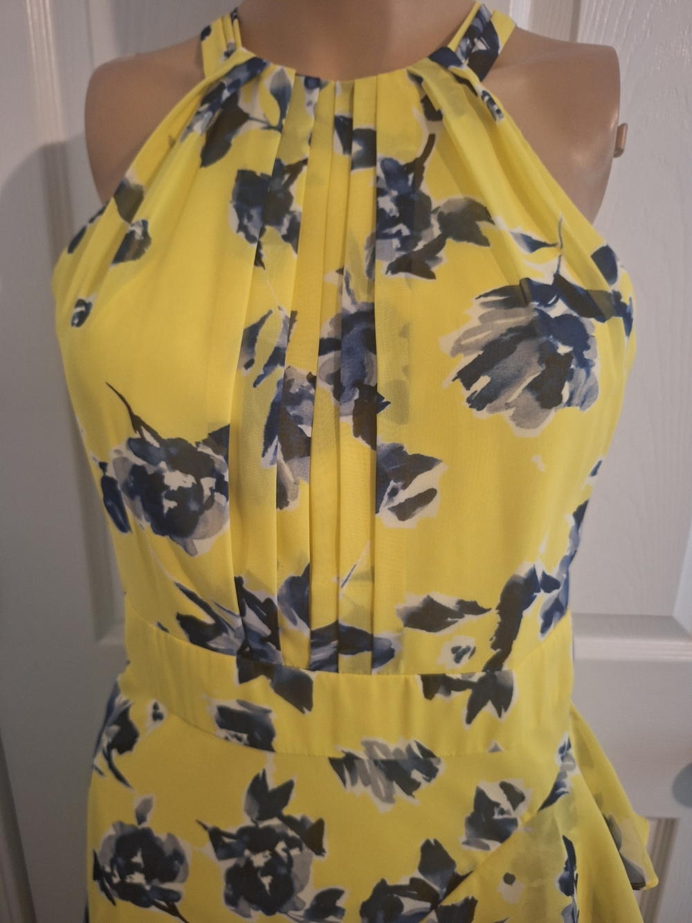 🌼 Eliza J Yellow Floral Maxi Dress – Excellent Condition - Picture 2 of 10